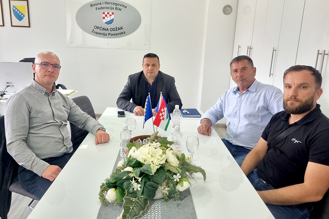 Načelnik općine Viljevo Dominik Knežević posjetio Općinu povodom realizacije projekta Prekogranične suradnje Viljevo - Vojskova