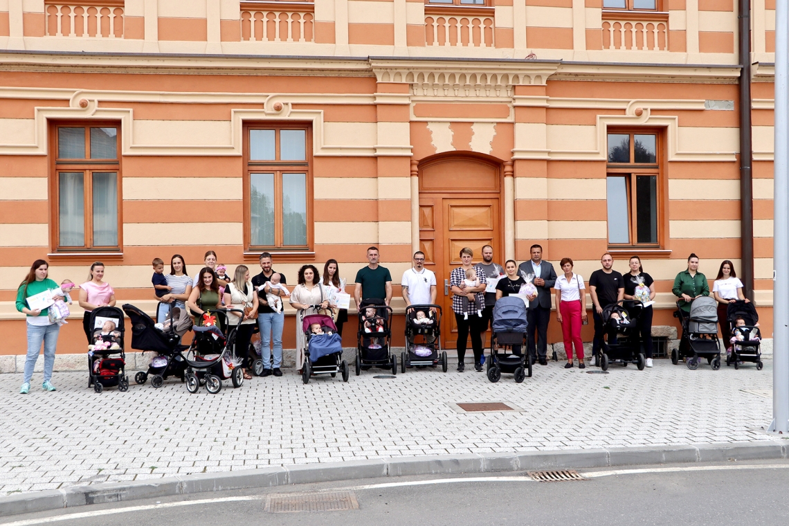 Prijem za naše najmlađe sugrađane i njihove roditelje