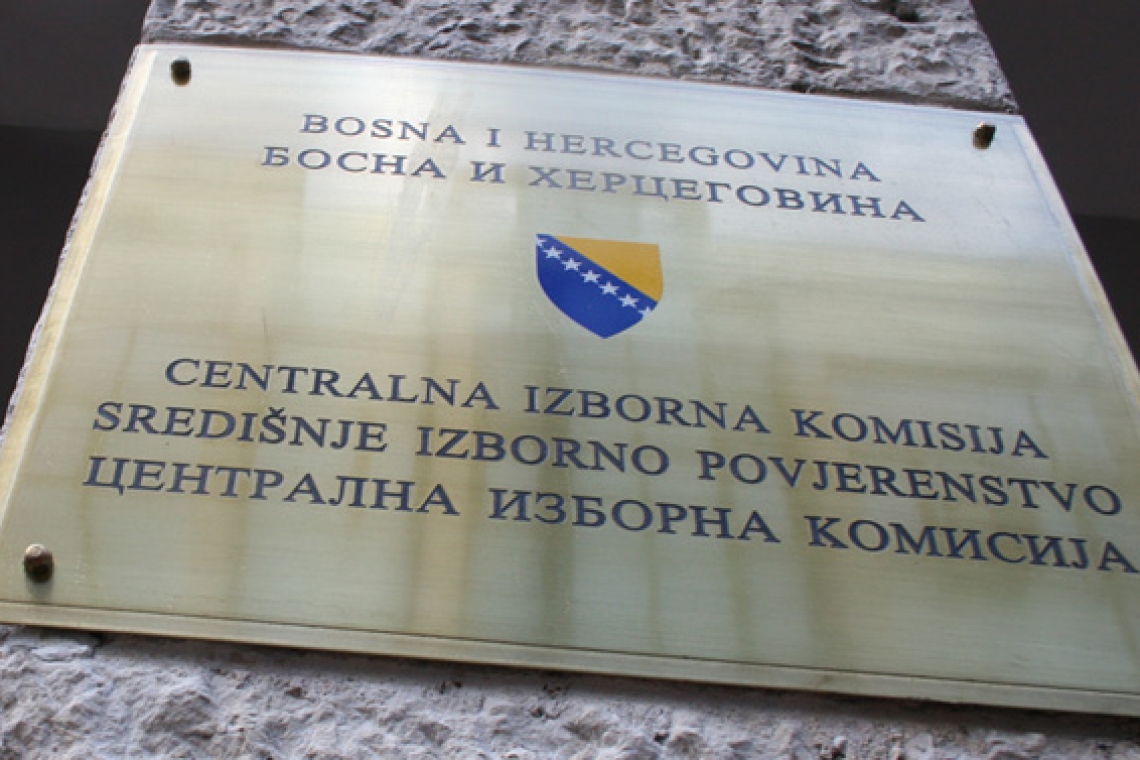 Priopćenje za javnost Središnjeg izbornog povjerentva
