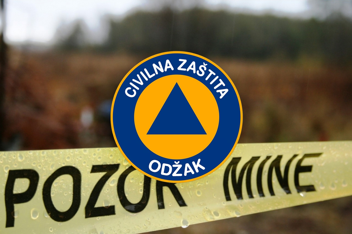 Obavijest o razminiranju
